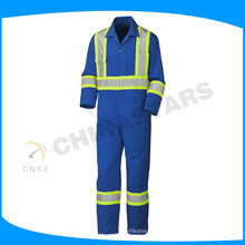 reflective safety cotton coverall
